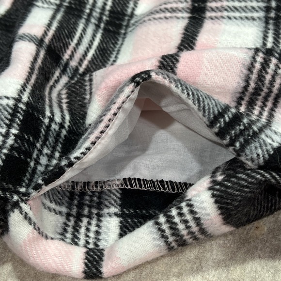 Women's Sabrina Lauren 3X Shacket  With Pockets Pink Black White Grey EUC - Picture 14 of 14